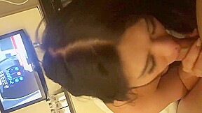 Big Booty Asian Baby Momma Sucking And Riding Dick In Miami