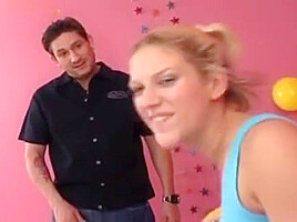 Big Tits Scoolgirl Gets Fucked At Home