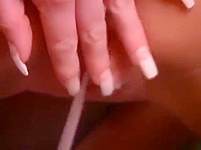 Big Titty Blonde Spreads Loose Pussy