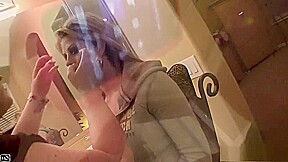 Big breasted blonde cougar Brooke Haven is on the prowl for pleasure