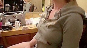 Big breasted blonde cougar Brooke Haven is on the prowl for pleasure
