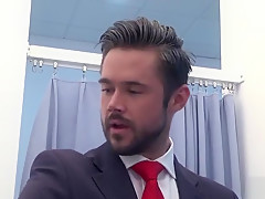 Big dick doctor anal sex and cumshot