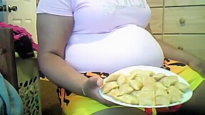 BigBellyOrgam old youtube BBW feedee Gainer