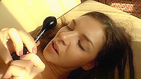 Bigass Babe Toys With A Buttplug