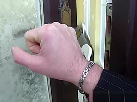 Bizarre slut fucking piss