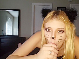 Blaire Ivory In Halloween Blowjob [1080p]