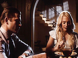 Blonde Inn Keeper Babe Fucked Hard By A Mysterious Stranger