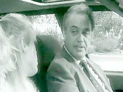 Blonde Wife cheats while Husband waits
