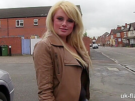 British Flasher Bonnie Rose Pissing Under a Bridge by UK-Flashers