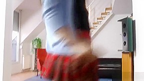 British rides and cocksucks old man on couch at ho