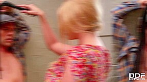 Brits Gone Wild: Gardener Fucks Busty Maid in Bedroom - PornWorld