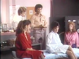 Britt Morgan, Elle Rio, Nikki Knight in vintage xxx movie