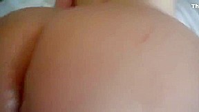Brunette amateur Tina Kay taking in anus drilling porno video