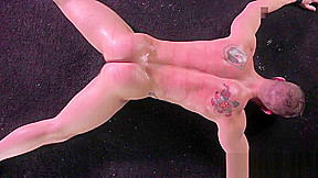Bryan Cole BDSM Dildo Fuck Electrocution Crucifixion Muscle