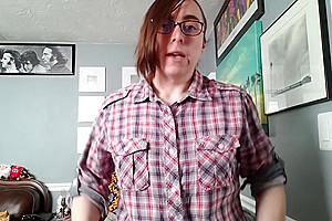 Bunny T-girl celebrates Easter 