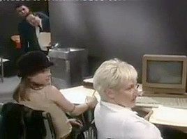 Busty Nerd Office Fuck