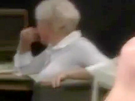 Busty Nerd Office Fuck
