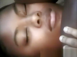 Busty ebony Cinna Bunz is drilled by her boyfriend's big boner