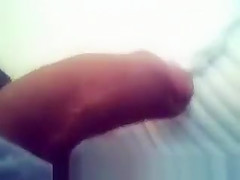 Busty girl by penis