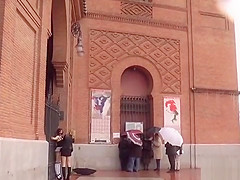 Busty slut public fucked in bar