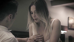 Busty stepsister teen 18+ hard banged by a weird stepbrother