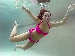 Carly Kaleb underwater