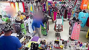 Catalina Ossa - Shoplifter Hides A Camera But The Officer