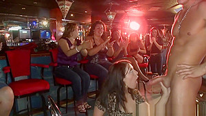 Cfnm Milf Blowing Stripper Cock At Party