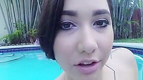 Charming Beauty Is Pummeling Her Pussy Into Studs Shaft