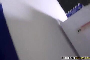 Cherry Hilson In Sucks And Fucks White Cocks