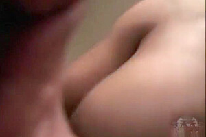 Chocolate Busty Shemale Wrecking A Dudes Asshole