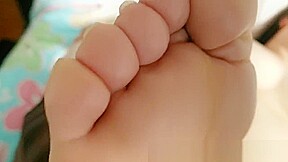 Chubby Asian Milf POV Soles and Big Boobs
