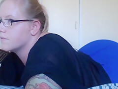 Chubby Blonde Farting