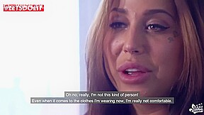 Chubby Ex-girlfriend Nailed Hardcore In Her First Porn Movie