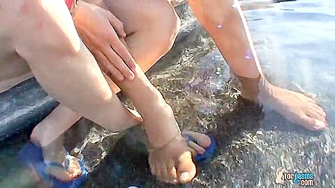 Cock Stroking Foot Worship - Asher Christiansen And Brenden Killen