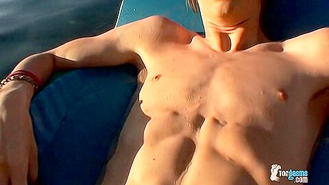 Cock Stroking Foot Worship - Asher Christiansen And Brenden Killen