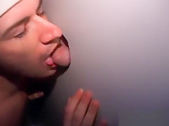 College Dude Sucking Cocks In Glory Hole