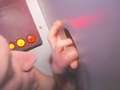 College Dude Sucking Cocks In Glory Hole