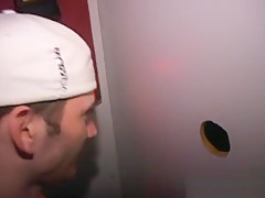 College Dude Sucking Cocks In Glory Hole