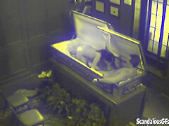 Couple Fucking Hardcore Coffin Caugh On Camera