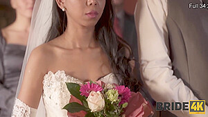 Couple Starts Fucking In Front Of The Guests After Wedding Ceremony