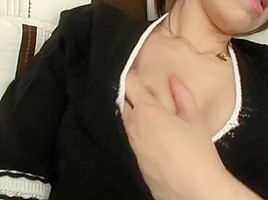 Crazy Japanese girl Kaori Nishio in Exotic Lesbian, Strapon JAV movie