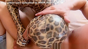 Crazy fetish Blowjob in Spandex (HD)