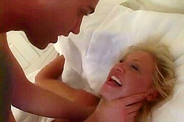 Crazy pornstar Ashley Blue in amazing facial, college sex scene