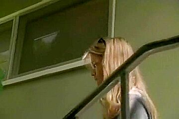 Crazy pornstar Jessica Drake in amazing facial, blonde porn movie