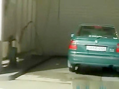 Crazy public change and peeing taped