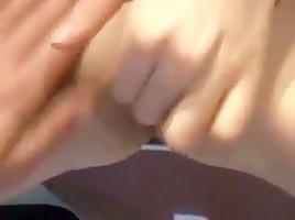 Creampie with not Step mom in kitchen