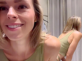 Cumming Hard In Public Restaurant With Lush Remote Controlled Vibrator