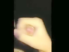 Curved uncut cumshot