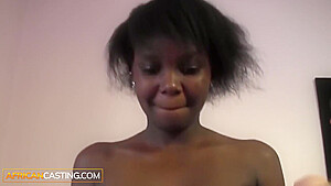 Cute Black 18 Year Old Hard White Cock Fuck In Fake Job Casting